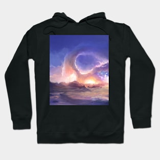 Fantastic Night Landscape Hoodie